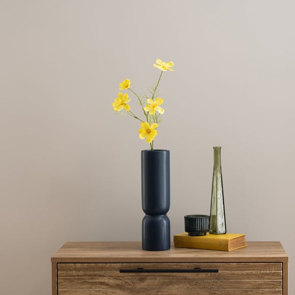 Artificial Pale Yellow Cosmos Spray