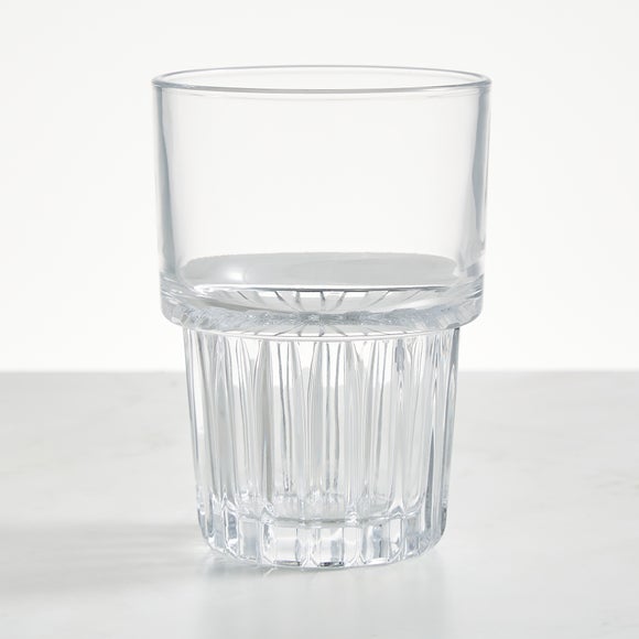 Click to view product details and reviews for Bistro Ribbed Stacking Highball Glass.
