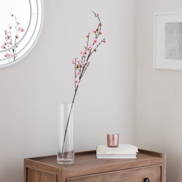 Artificial Pink Blossom Stem