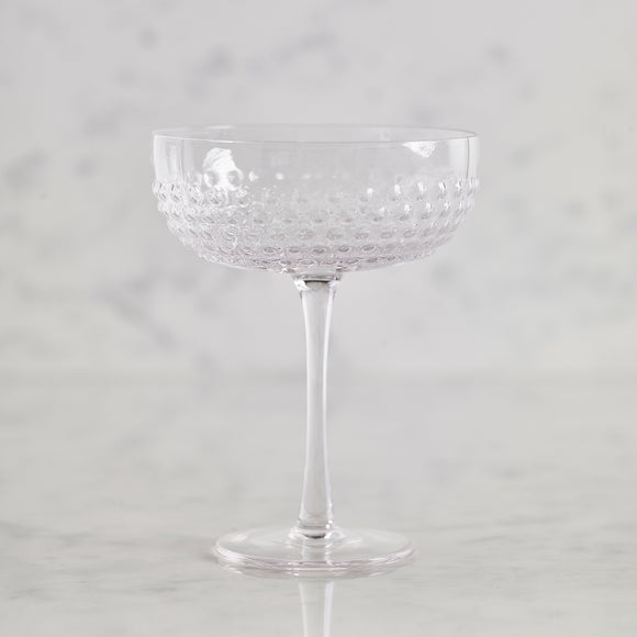 Bobble Champagne Coupe Glass