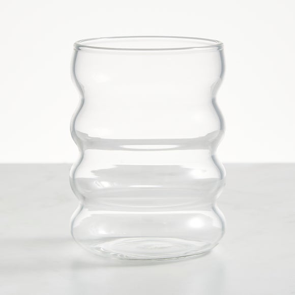 Stacked Donut Iced Coffee Tumbler Glass