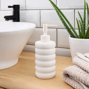 Chunky Ribbed Soap Dispenser
