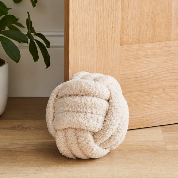 Boucle Knot Ball Doorstop