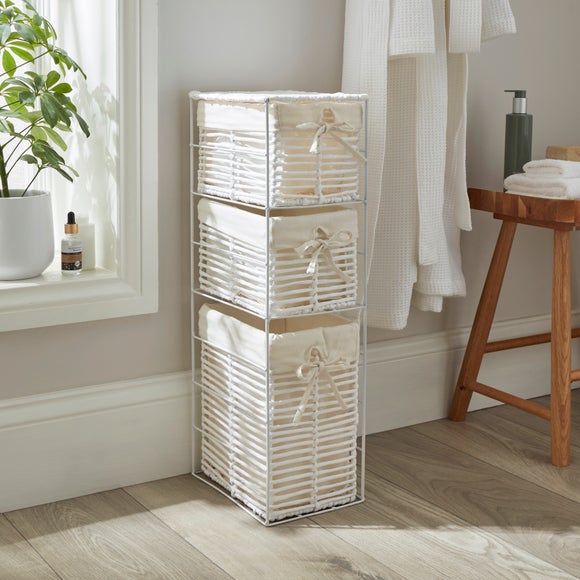View Purity 3 Drawer Storage Tower View Purity 3 Drawer Storage Tower