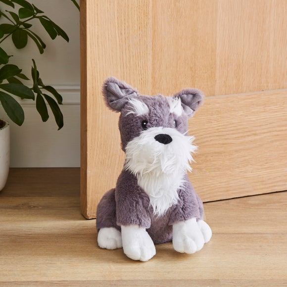 Stevie the Schnauzer Doorstop