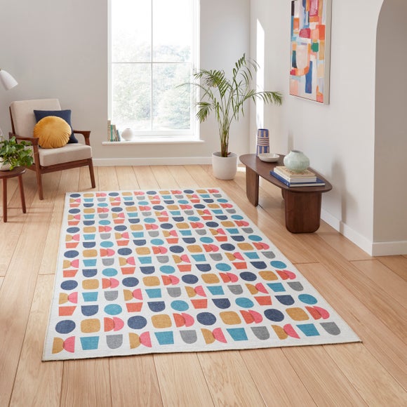 View Catherine Lansfield Connect Geo Rug
