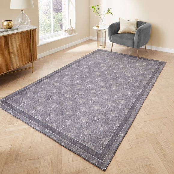 View Catherine Lansfield Deco Peacock Rug View Catherine Lansfield Deco Peacock Rug
