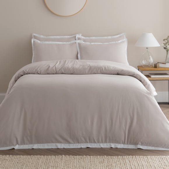 Adair Oxford Edge Duvet Cover & Pillowcase Set