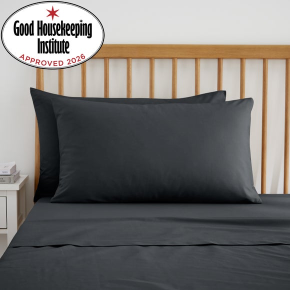 Pure Cotton Standard Pillowcase Pair