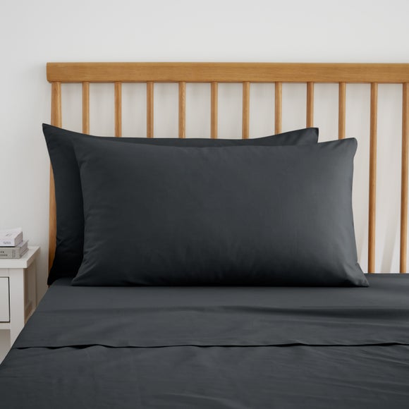 Pure Cotton Standard Pillowcase Pair