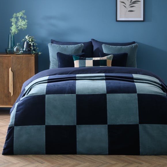 Click to view product details and reviews for Clara Cotton Velvet Patchwork Bedspread. Click to view product details and reviews for Clara Cotton Velvet Patchwork Bedspread.