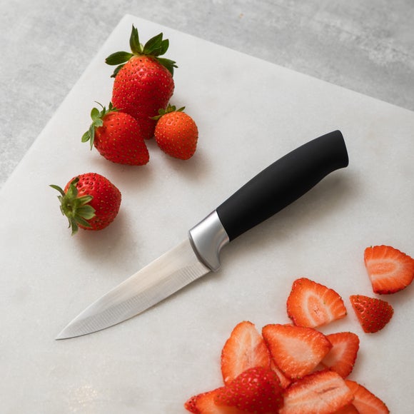 Modern Black Paring Knife, 3.5 inch