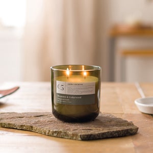 Aroma Archives No.5 Bergamot & Cedarwood Multi Wick Candle