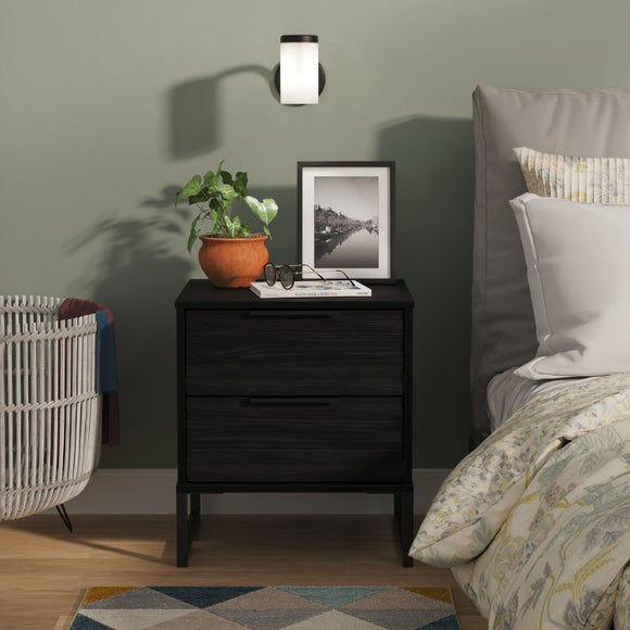 View Tuxford 2 Drawer Bedside Table View Tuxford 2 Drawer Bedside Table