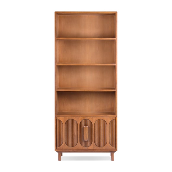 Khari Tall Bookcase, Mango Wood