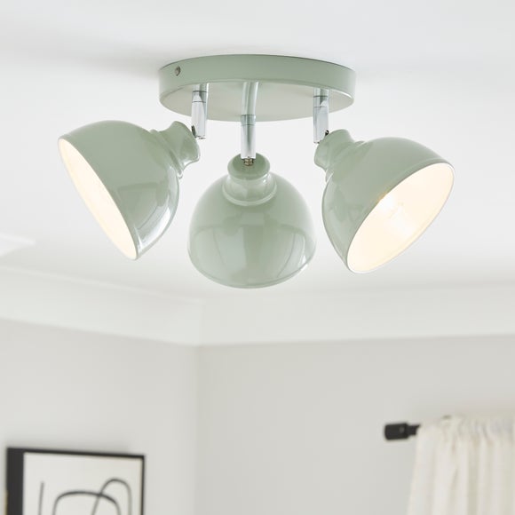 Galley 3 Light Adjustable Semi Flush Spotlight