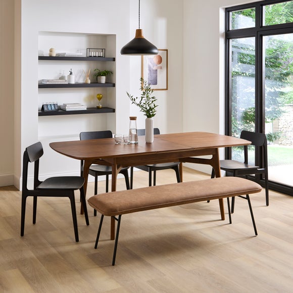 Maxton Rectangular Extendable 6 to 8 Seater Dining Table