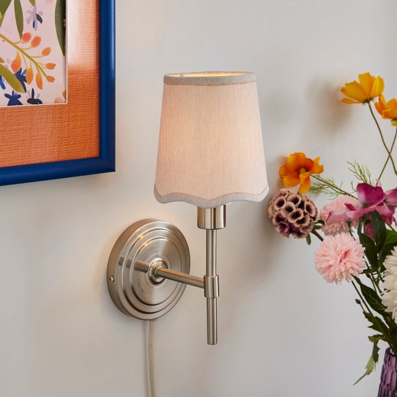 Scalloped Edge Lamp Shade