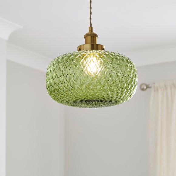 Silas Embossed Easy Fit Pendant Shade