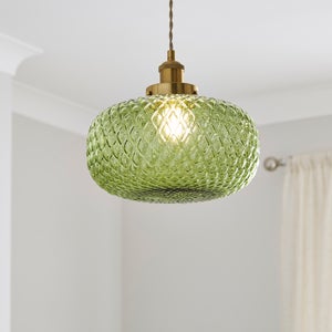 Silas Embossed Easy Fit Pendant Shade
