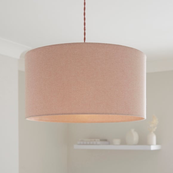 Luna Shallow Drum Lamp Shade