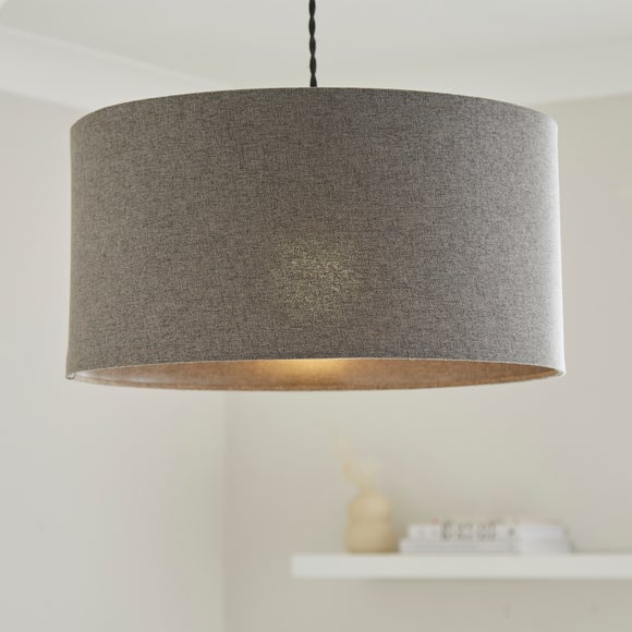 Luna Shallow Drum Lamp Shade