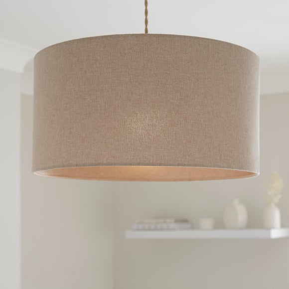 Click to view product details and reviews for Luna Shallow Drum Lamp Shade.