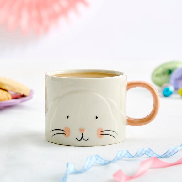 Kid's Embossed Bunny Mug