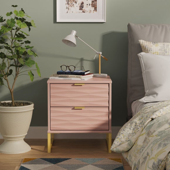 View Tuxford 2 Drawer Bedside Table View Tuxford 2 Drawer Bedside Table