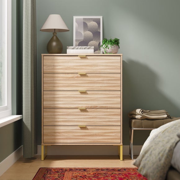 View Tuxford 5 Drawer Chest View Tuxford 5 Drawer Chest
