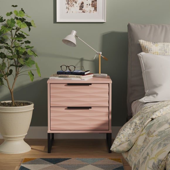 View Tuxford 2 Drawer Bedside Table View Tuxford 2 Drawer Bedside Table