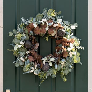 Artificial Premium Pumpkin Wreath