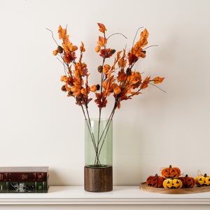 Pack Of 5 Artificial Autumnal Stems