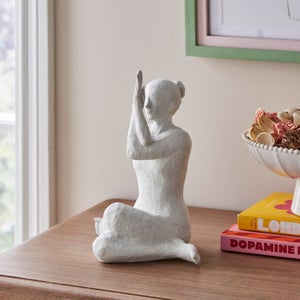 Lady In Yoga Pose Ornament