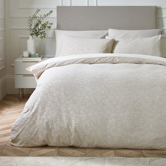 Click to view product details and reviews for Catherine Lansfield Corded Leaves Duvet Cover Pillowcase Set.
