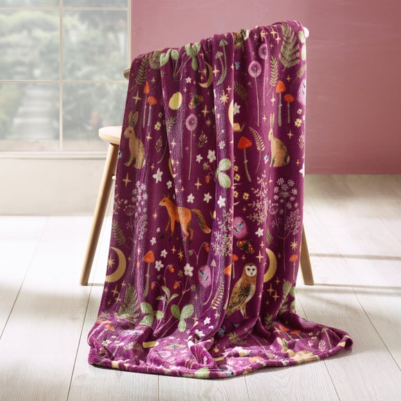 View Catherine Lansfield Enchanted Twilight Throw Blanket 130cm X 170cm View Catherine Lansfield Enchanted Twilight Throw Blanket 130cm X 170cm