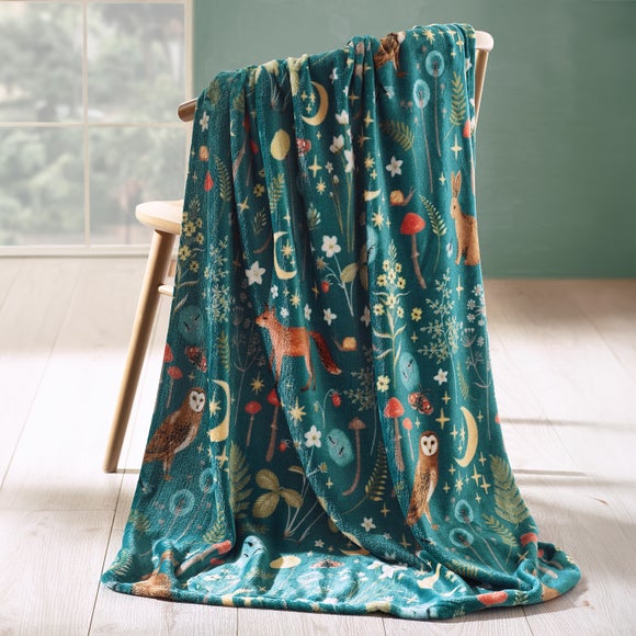 View Catherine Lansfield Enchanted Twilight Throw Blanket 130cm X 170cm View Catherine Lansfield Enchanted Twilight Throw Blanket 130cm X 170cm