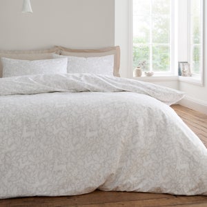 Bianca Woodland 200 Thread Count 100 Cotton Duvet Cover & Pillowcase Set