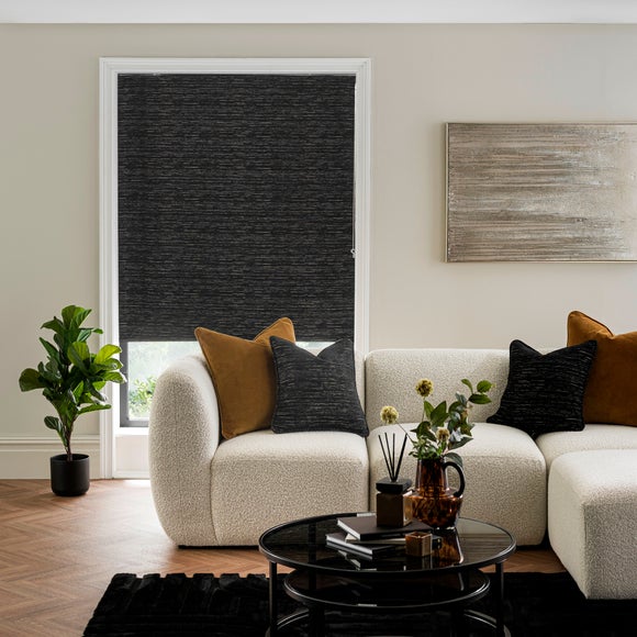 View Hemmingway Chenille Blackout Roman Blind View Hemmingway Chenille Blackout Roman Blind