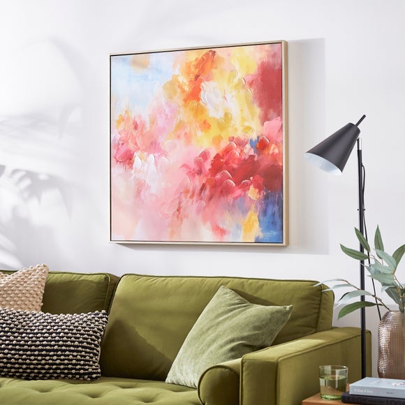 View Sunset Abstract Framed Canvas View Sunset Abstract Framed Canvas