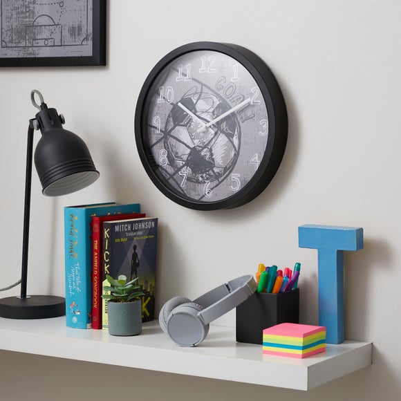 Football Round Wall Clock