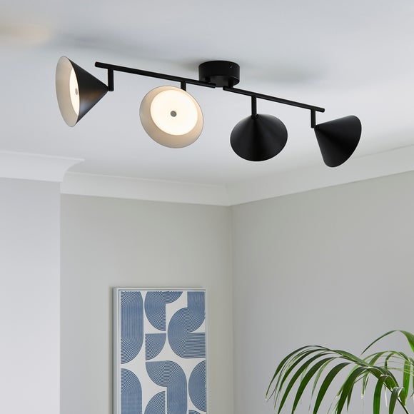 Click to view product details and reviews for Edited Life Industrial 4 Light Adjustable Led Cone Spotlight Bar.