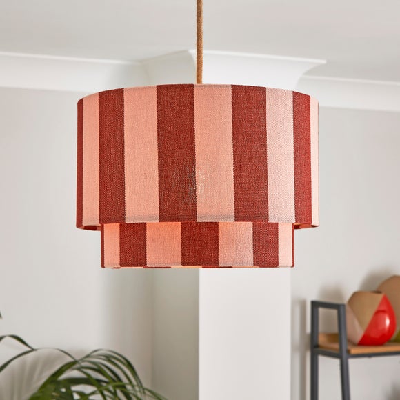 View Beatrice Stripe Two Tier Lamp Shade View Beatrice Stripe Two Tier Lamp Shade
