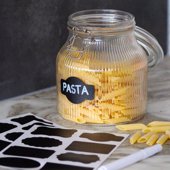 Pack of 3 Chalk Board Labels with Chalk