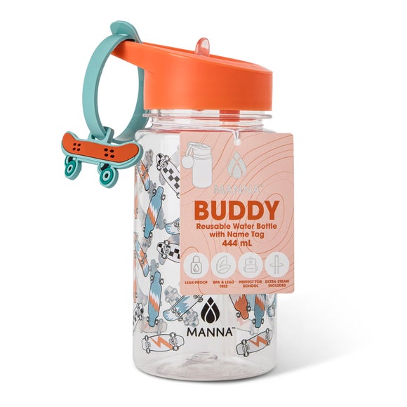 Buddy Skateboard Bottle, 444ml