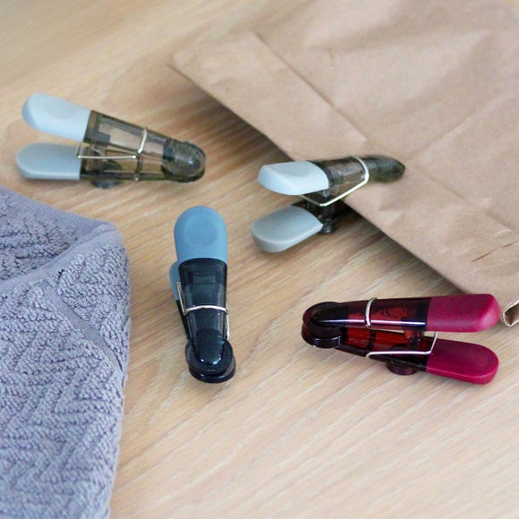 Pack of 4 Magnetic Bag Loop Clip Set