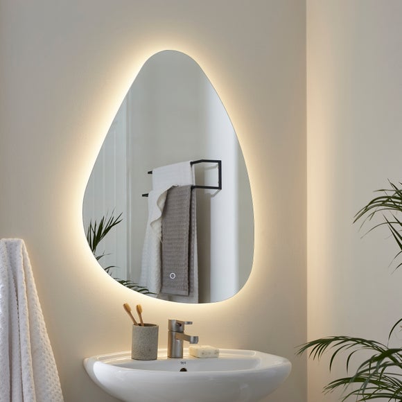 Raindrop Light Up Wall Mirror