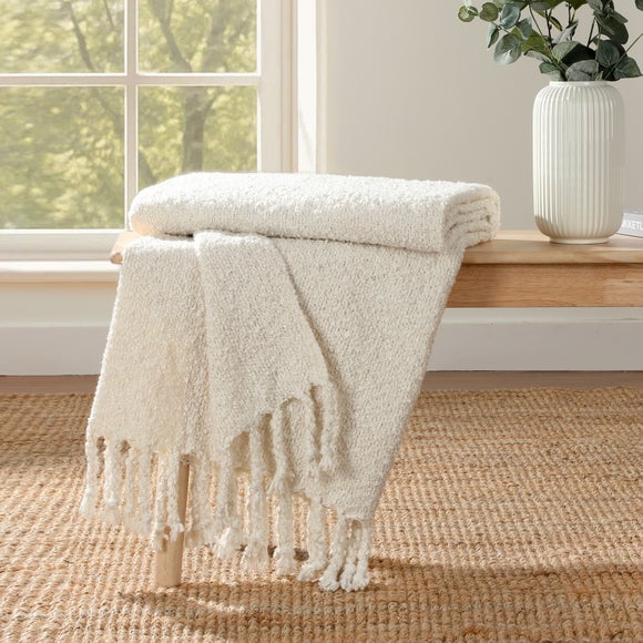 Lillie Boucle Throw, 130cm x 180cm