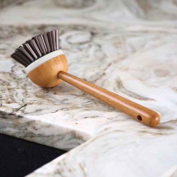 Wooden Handle Dish Brush