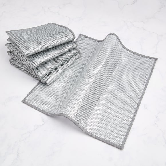 Pack of 5 Steel Scourer Wire Cloths